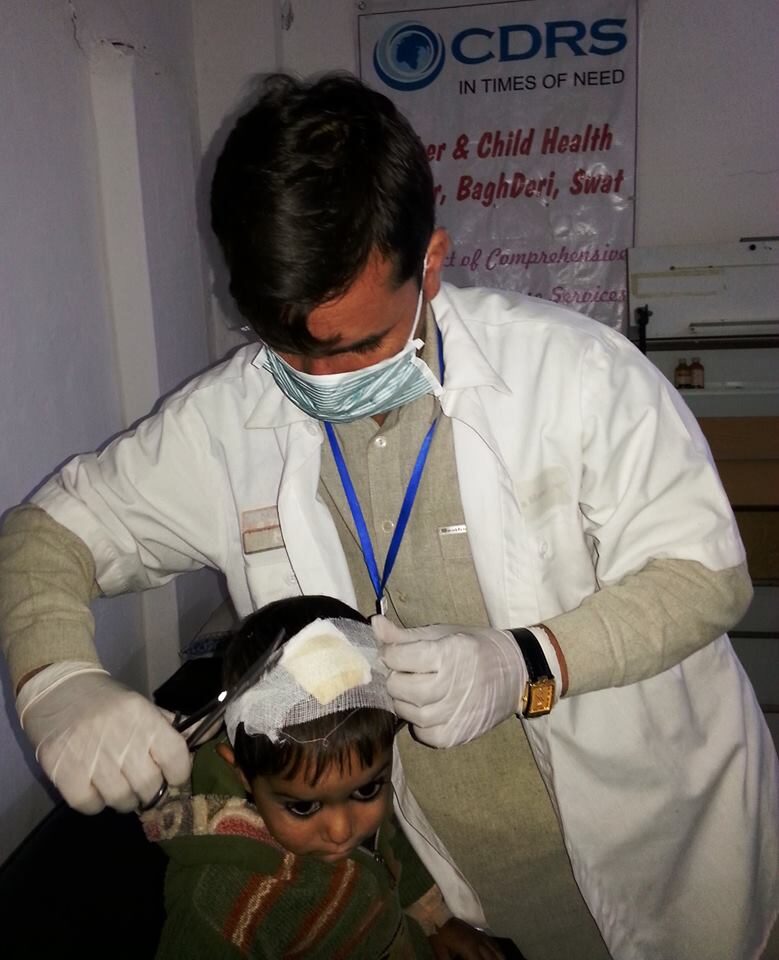 IMANA volunteer physicians at work, Swat